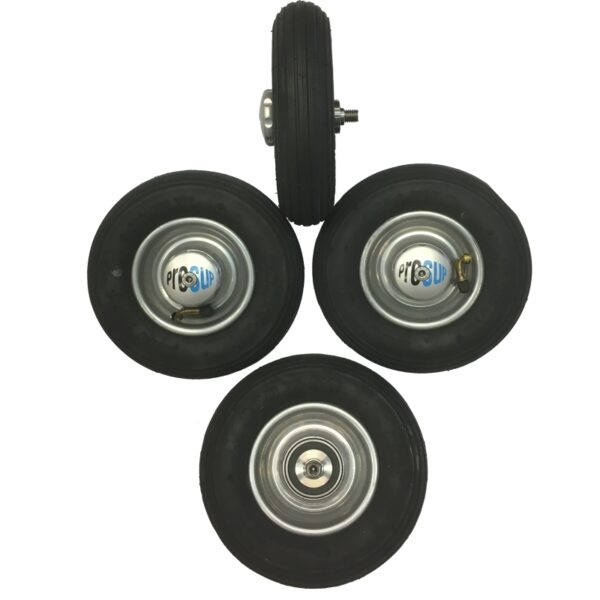 Set of twin Tyres + ax (4pc)